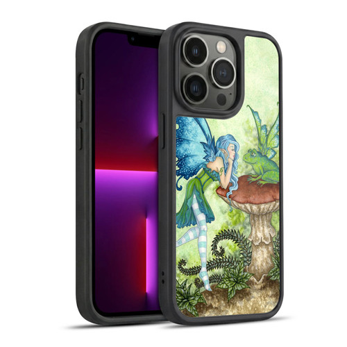 Amy Brown Pixies Frog Gossip Gel Armour Case For Apple iPhone 13 Pro