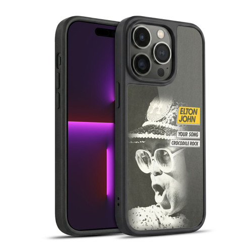 Elton John Artwork Your Song Single Gel Armour Case For Apple iPhone 14 Pro