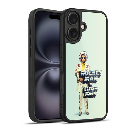 Elton John Artwork Rocket Man Single Gel Armour Case For Apple iPhone 16