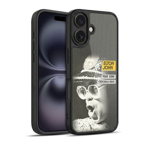 Elton John Artwork Your Song Single Gel Armour Case For Apple iPhone 16