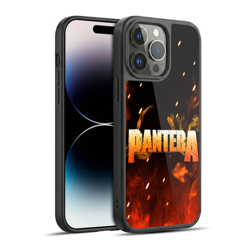 Pantera Art Fire Gel Armour Case For Apple iPhone 14 Pro Max