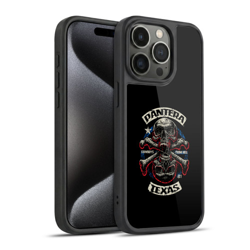 Pantera Art Double Cross Gel Armour Case For Apple iPhone 15 Pro