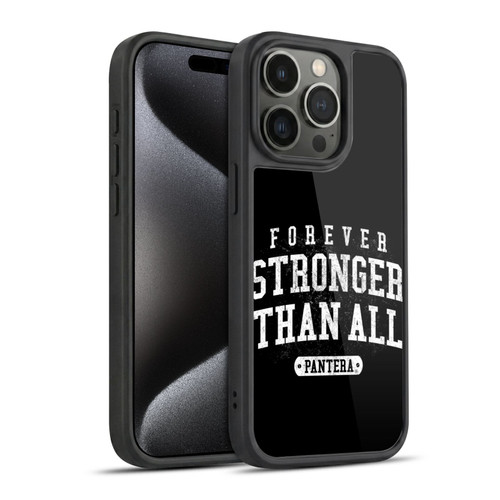 Pantera Art Stronger Than All Gel Armour Case For Apple iPhone 15 Pro