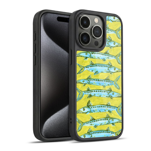 Cat Coquillette Sea Barracuda Yellow Gel Armour Case For Apple iPhone 15 Pro