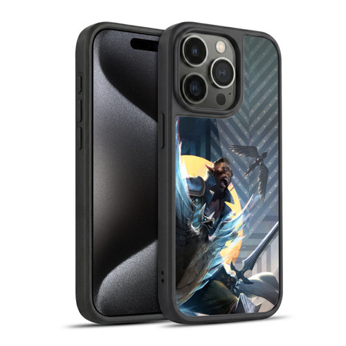 EA Bioware Dragon Age The Veilguard Graphics Davrin Gel Armour Case For Apple iPhone 15 Pro