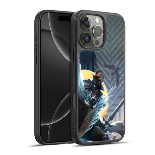 EA Bioware Dragon Age The Veilguard Graphics Davrin Gel Armour Case For Apple iPhone 16 Pro Max