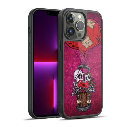David Lozeau Colourful Grunge Day Of The Dead Gel Armour Case For Apple iPhone 13 Pro Max