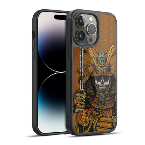 David Lozeau Colourful Grunge Samurai Gel Armour Case For Apple iPhone 14 Pro Max