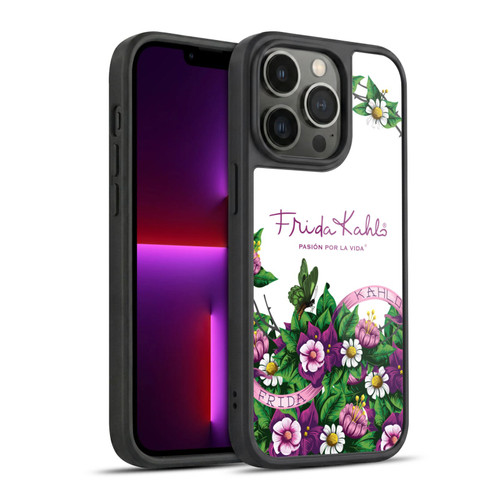 Frida Kahlo Purple Florals Bunch Gel Armour Case For Apple iPhone 13 Pro