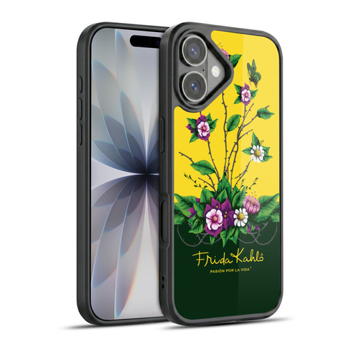Frida Kahlo Purple Florals Shrub Gel Armour Case For Apple iPhone 17