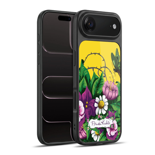 Frida Kahlo Purple Florals Butterfly Gel Armour Case For Apple iPhone 17 Air