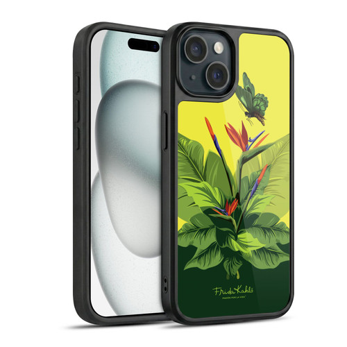 Frida Kahlo Tropical Birds on Branches Gel Armour Case For Apple iPhone 15