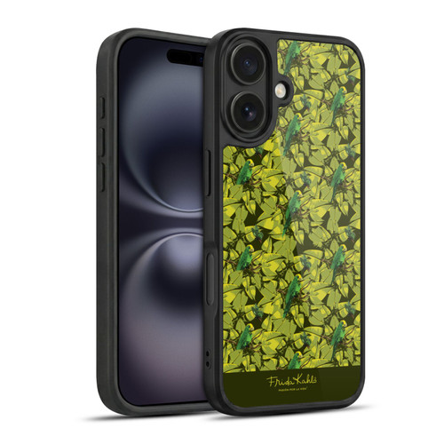 Frida Kahlo Tropical Bird Pattern Gel Armour Case For Apple iPhone 16