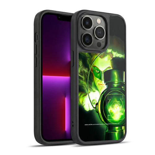 Green Lantern DC Comics Comic Book Covers Portrait Gel Armour Case For Apple iPhone 13 Pro