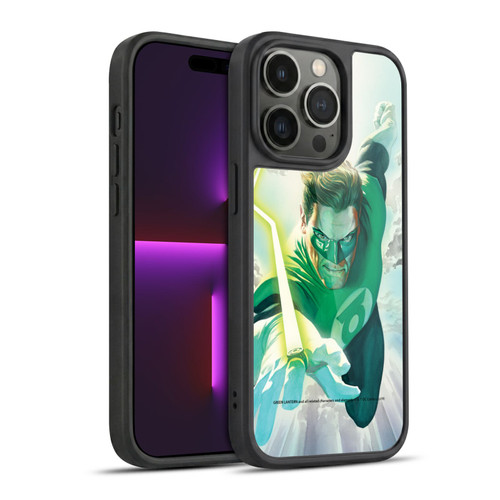 Green Lantern DC Comics Comic Book Covers Flight Gel Armour Case For Apple iPhone 14 Pro