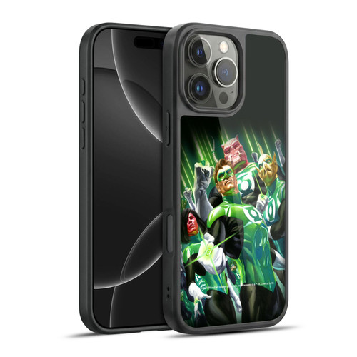 Green Lantern DC Comics Comic Book Covers Group Gel Armour Case For Apple iPhone 16 Pro Max