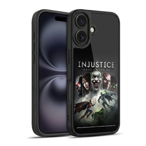 Injustice Gods Among Us Key Art Poster Gel Armour Case For Apple iPhone 16