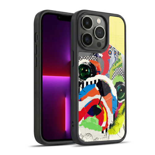 Michel Keck Dogs 4 Pug Gel Armour Case For Apple iPhone 13 Pro