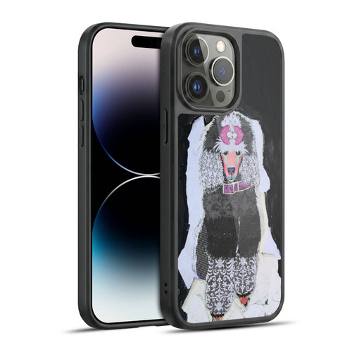 Michel Keck Dogs 4 Poodle Gel Armour Case For Apple iPhone 14 Pro Max
