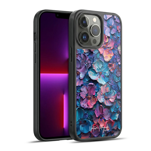 Nature Magick Paint Blobs Blue Gel Armour Case For Apple iPhone 13 Pro Max