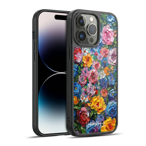 Nature Magick Paint Blobs Buds Gel Armour Case For Apple iPhone 14 Pro Max