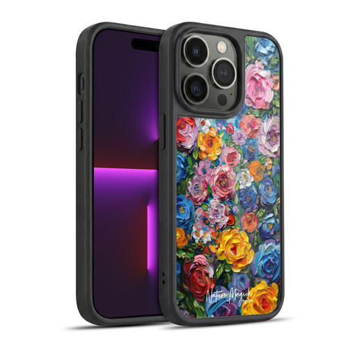 Nature Magick Paint Blobs Buds Gel Armour Case For Apple iPhone 14 Pro