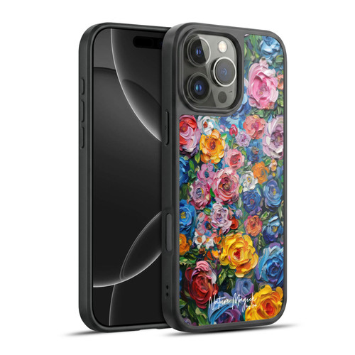 Nature Magick Paint Blobs Buds Gel Armour Case For Apple iPhone 16 Pro Max