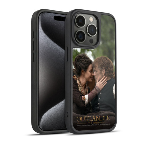 Outlander Season 4 Art Claire Jamie Kiss Gel Armour Case For Apple iPhone 15 Pro