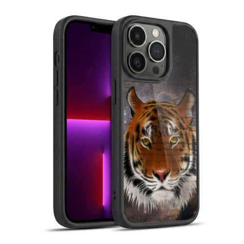 Simone Gatterwe Animals 2 Abstract Tiger Gel Armour Case For Apple iPhone 13 Pro