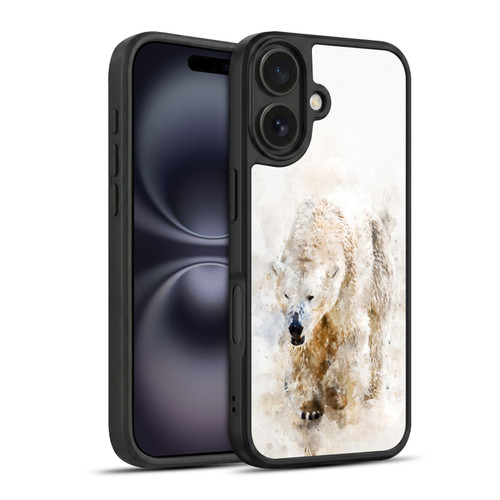 Simone Gatterwe Animals 2 Abstract Polar Bear Gel Armour Case For Apple iPhone 16