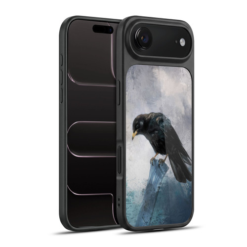 Simone Gatterwe Animals 2 Black Crow Gel Armour Case For Apple iPhone 17 Air