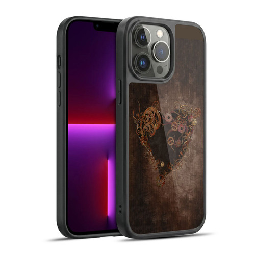 Simone Gatterwe Vintage And Steampunk Thy Heart Gel Armour Case For Apple iPhone 13 Pro Max