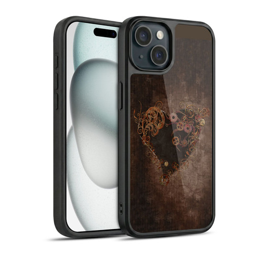 Simone Gatterwe Vintage And Steampunk Thy Heart Gel Armour Case For Apple iPhone 15