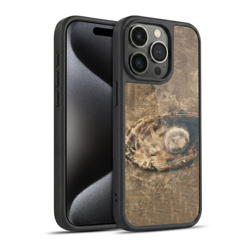 Simone Gatterwe Vintage And Steampunk Baseball Gel Armour Case For Apple iPhone 15 Pro