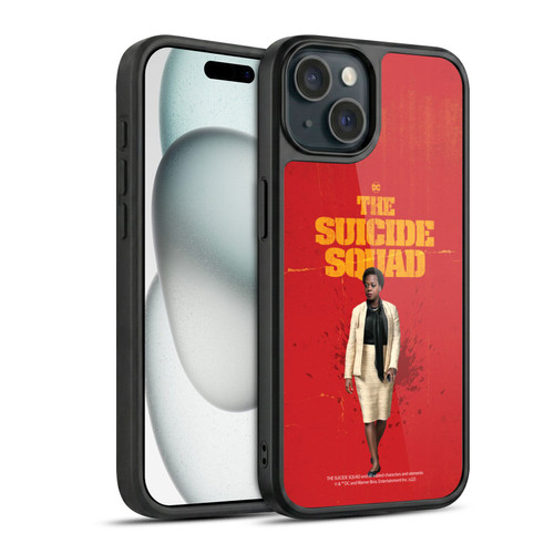 The Suicide Squad 2021 Character Poster Amanda Waller Gel Armour Case For Apple iPhone 15