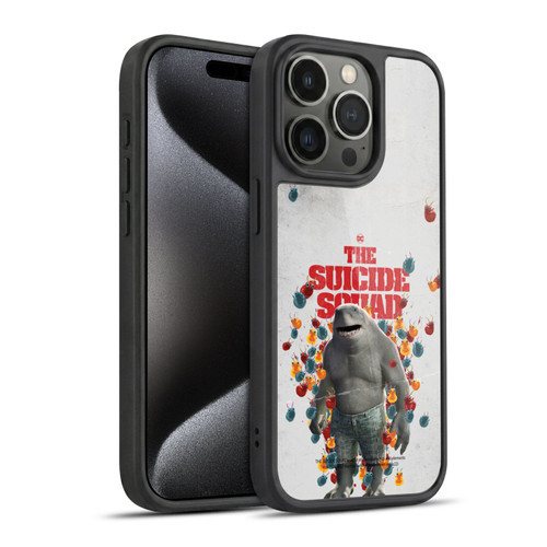 The Suicide Squad 2021 Character Poster King Shark Gel Armour Case For Apple iPhone 15 Pro