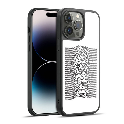 Joy Division Graphics Pulsar Waves Gel Armour Case For Apple iPhone 14 Pro Max