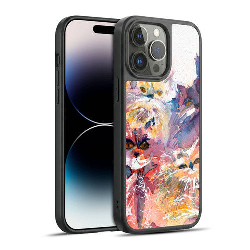 Wyanne Cat Four Kitties Gel Armour Case For Apple iPhone 14 Pro Max