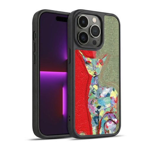 Wyanne Cat Three Cent Attitude Gel Armour Case For Apple iPhone 14 Pro