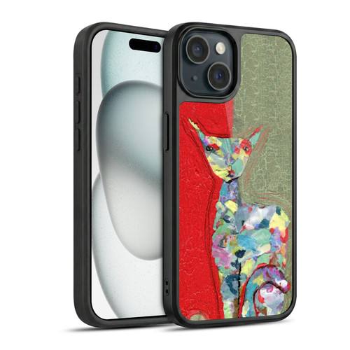Wyanne Cat Three Cent Attitude Gel Armour Case For Apple iPhone 15