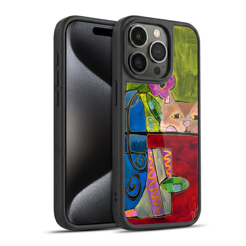 Wyanne Cat Peek A Boo Kitty Gel Armour Case For Apple iPhone 15 Pro