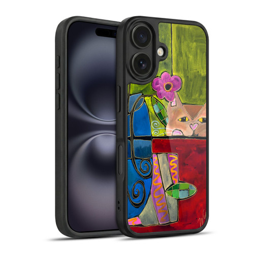 Wyanne Cat Peek A Boo Kitty Gel Armour Case For Apple iPhone 16