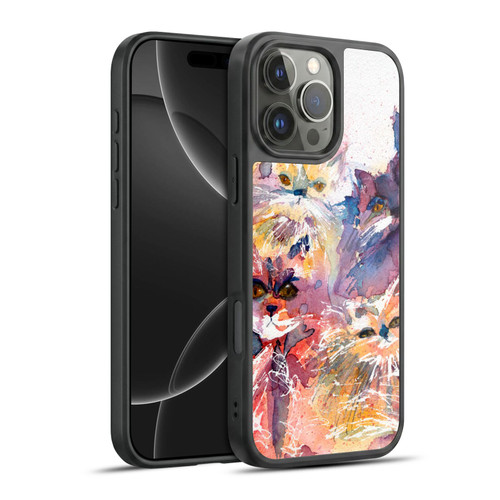 Wyanne Cat Four Kitties Gel Armour Case For Apple iPhone 16 Pro Max
