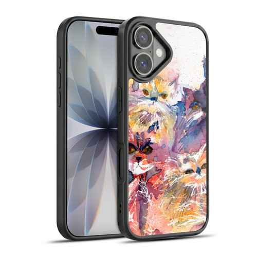 Wyanne Cat Four Kitties Gel Armour Case For Apple iPhone 17