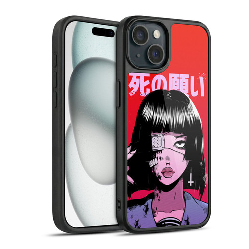 Zombie Makeout Club Art Eye Patch Gel Armour Case For Apple iPhone 15