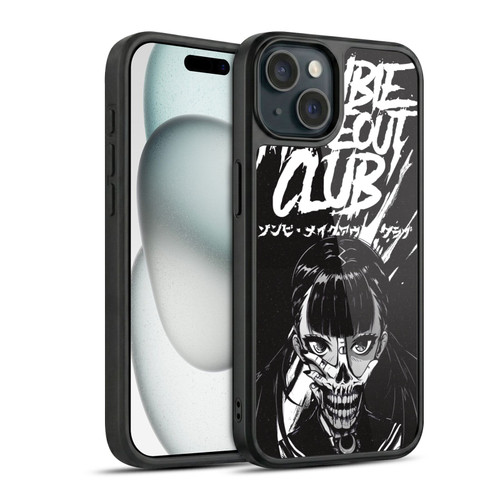 Zombie Makeout Club Art Face Off Gel Armour Case For Apple iPhone 15
