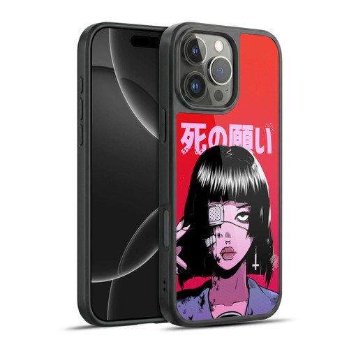 Zombie Makeout Club Art Eye Patch Gel Armour Case For Apple iPhone 16 Pro Max