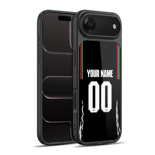 Custom Customised Personalised Arsenal FC 2024/25 Kit Away Gel Armour Case For Apple iPhone 17 Air
