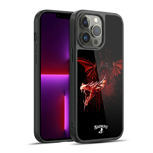 Alchemy Gothic Dragon Devils Travails Gel Armour Case For Apple iPhone 13 Pro Max