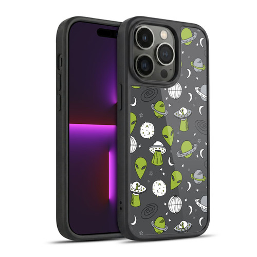 Andrea Lauren Design Assorted Aliens Gel Armour Case For Apple iPhone 14 Pro
